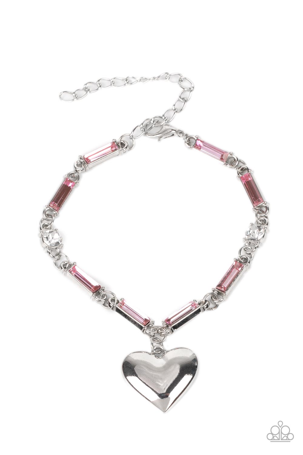 TMST Bling Sweetheart Secrets - Pink Paparazzi Accessories Necklace