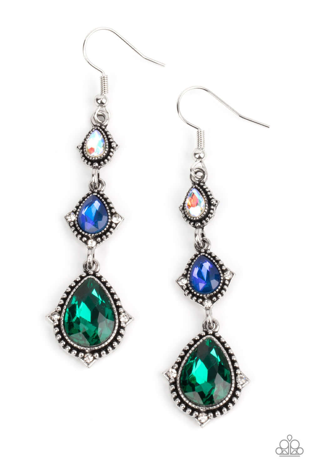 Prague Princess - Multi Paparazzi Accessories Earrings $5 Jewelry with Janet Morgan EARRINGS