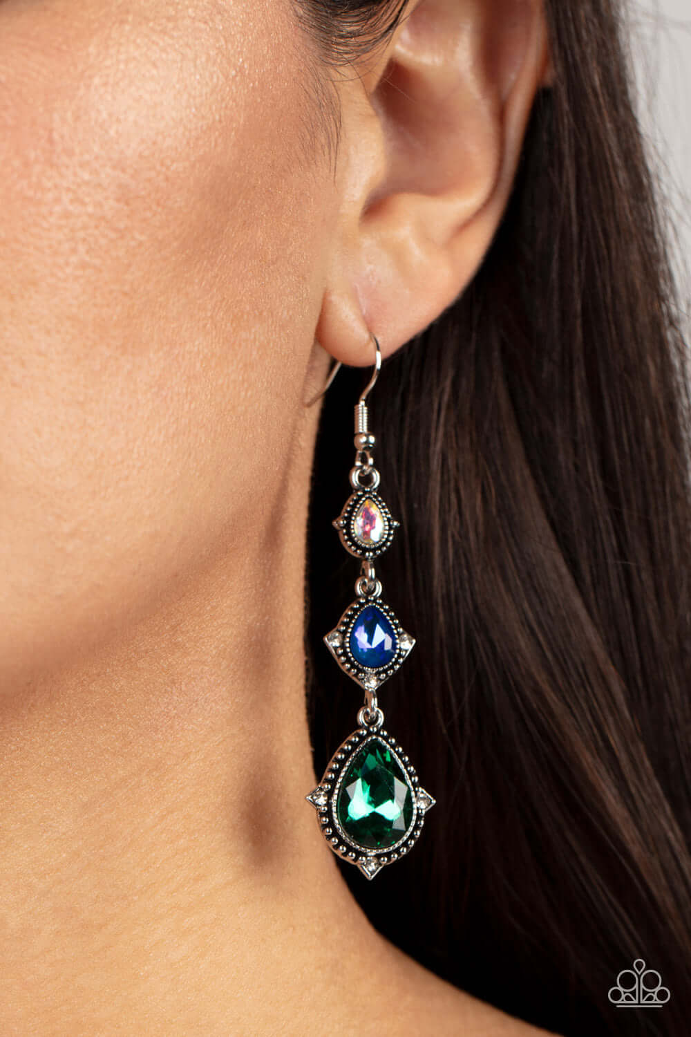 Prague Princess - Multi Paparazzi Accessories Earrings $5 Jewelry with Janet Morgan EARRINGS