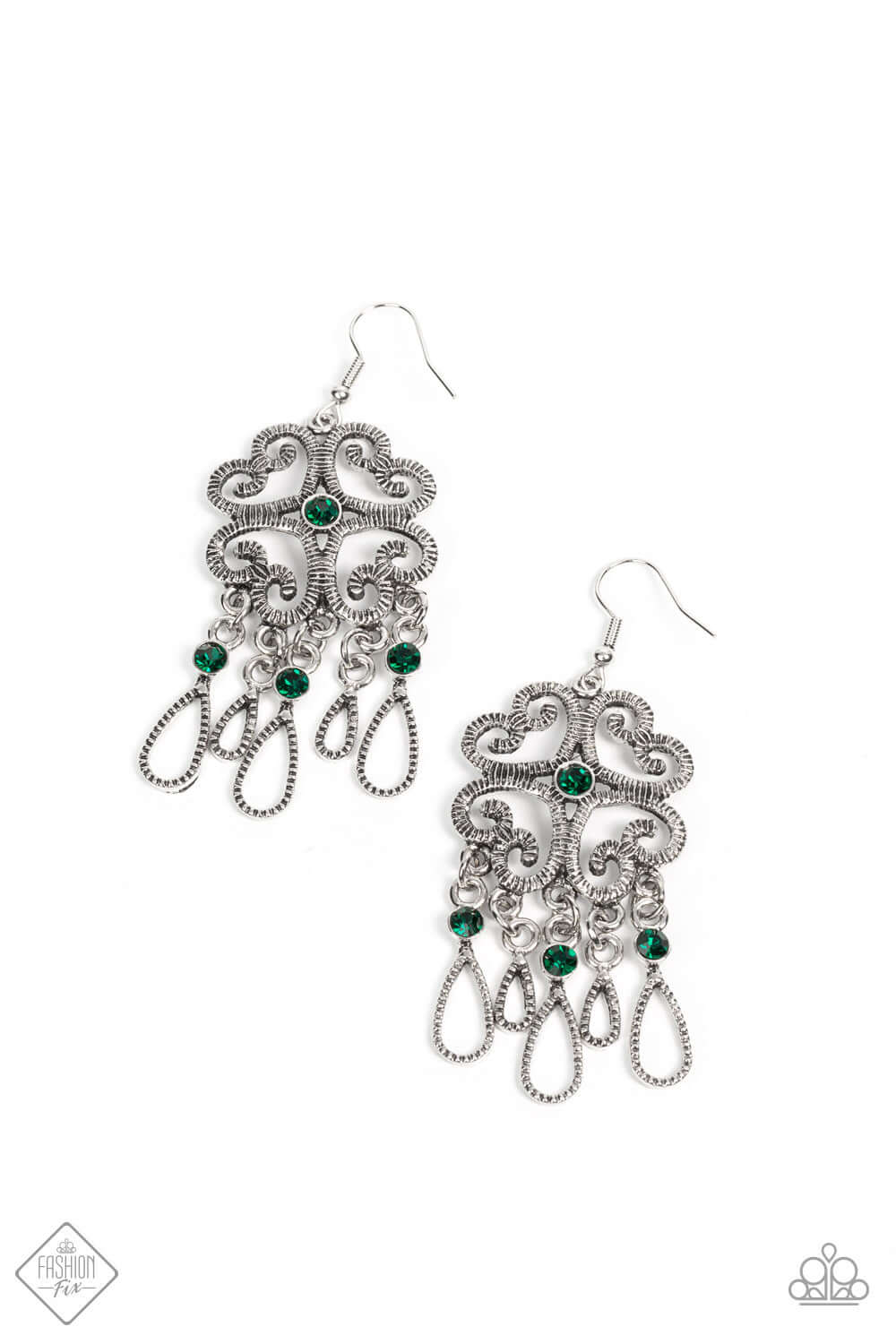 Majestic Makeover - Green Paparazzi Accessories Earrings $5 Jewelry with Janet Morgan Earrings