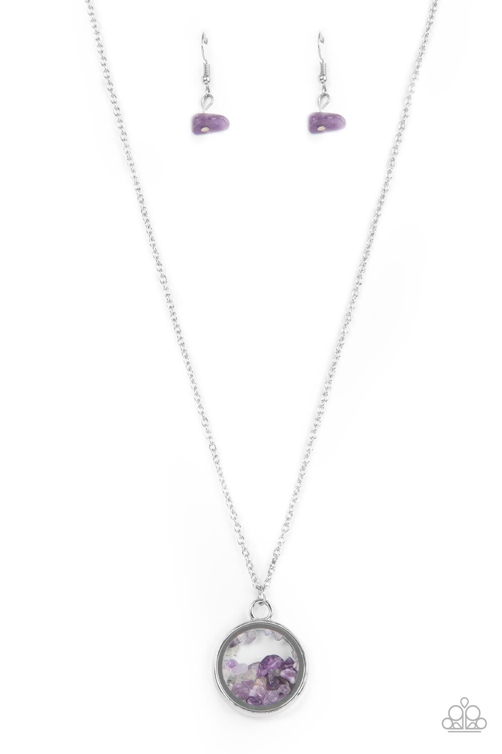 Gemstone Guru - Purple Paparazzi Necklace $5 Jewelry with Janet Morgan Necklace