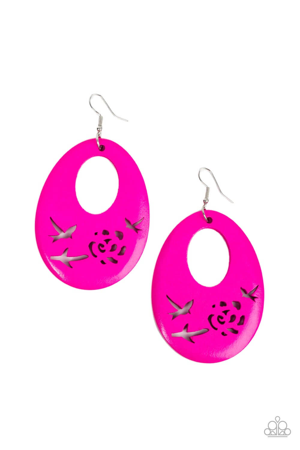 Home TWEET Home - Paparazzi Accessories Pink Earring $5 Jewelry with Janet Morgan Earrings