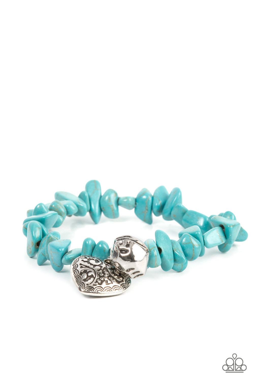 Love You to Pieces - Blue Paparazzi Accessories Bracelet $5 Jewelry with Janet Morgan Bracelets