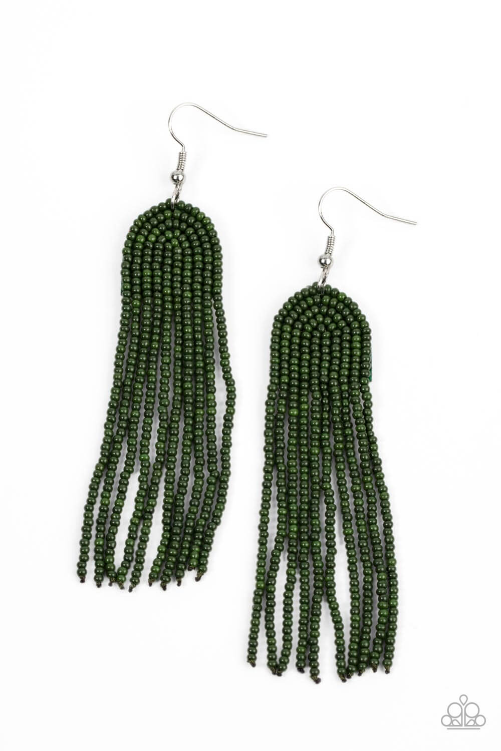 Right as RAINBOW - Paparazzi Accessories Green Earrings $5 Jewelry with Janet Morgan Earrings