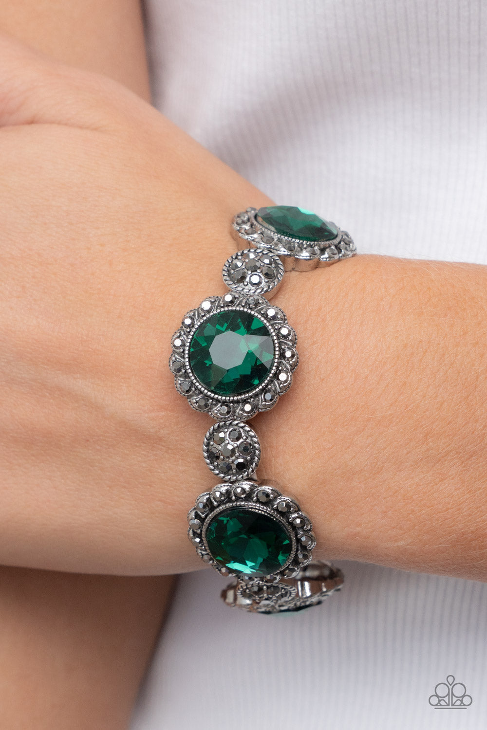 Palace Property - Paparazzi Accessories Green Bracelet $5 Jewelry with Janet Morgan Jewelry