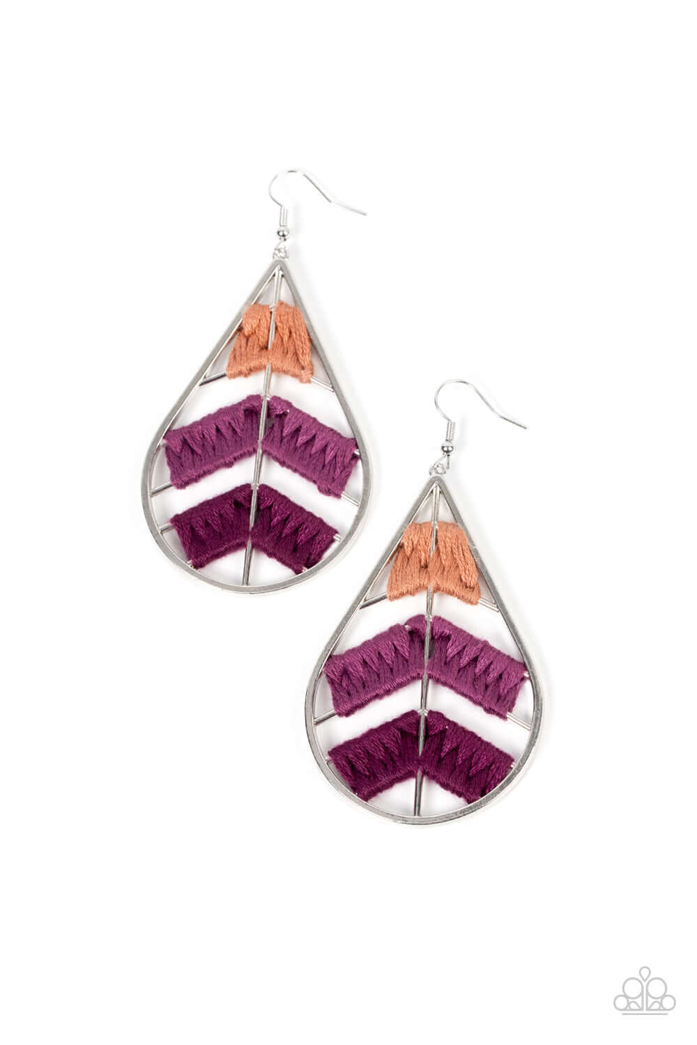 Nice Threads - Paparazzi Accessories Purple Earrings $5 Jewelry with Janet Morgan Earrings