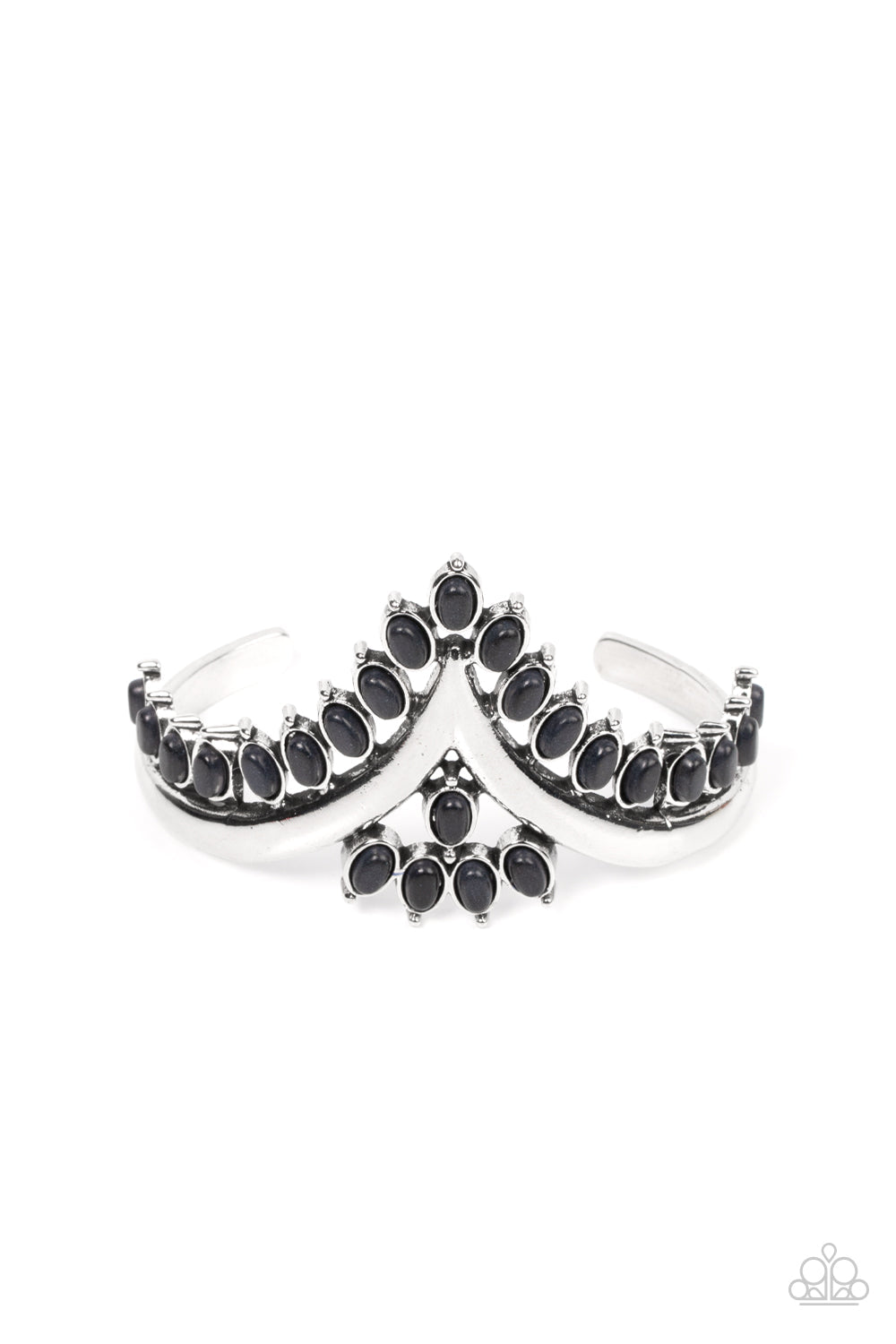 TMST Bling Teton Tiara - Paparazzi Accessories Black Bracelet