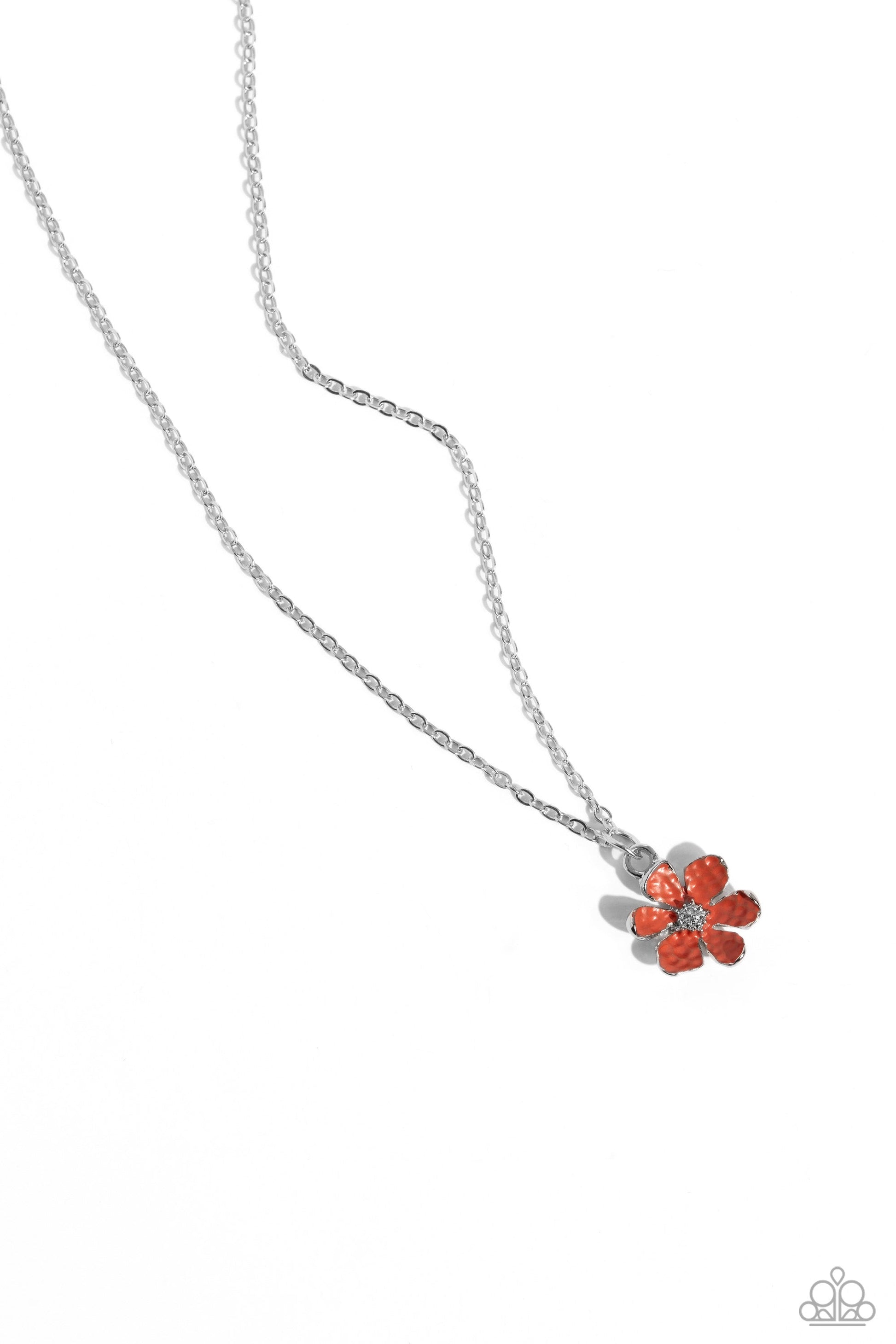 Cottage Retreat - Orange Paparazzi Necklace $5 Jewelry with Janet Morgan Necklaces