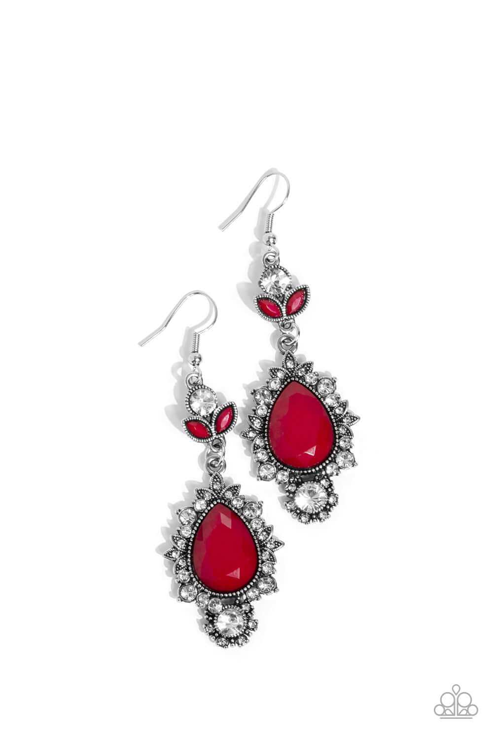 SELFIE-Esteem - Paparazzi Accessories Red Earrings $5 Jewelry with Janet Morgan Earrings