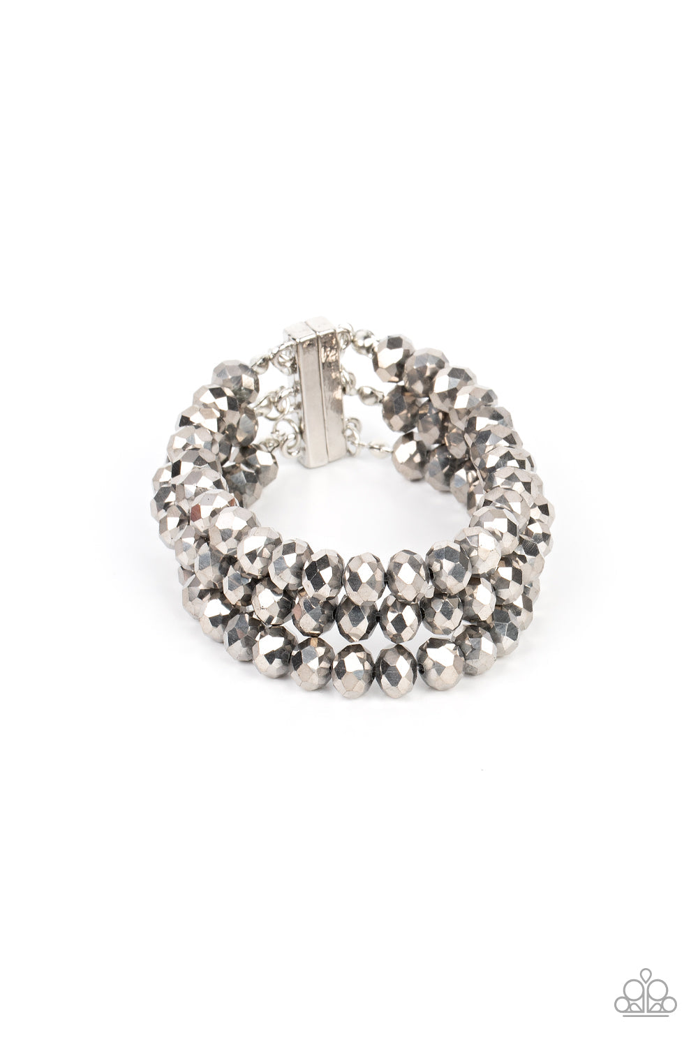 TMST Bling Supernova Sultry - Paparazzi Accessories Silver Bracelet