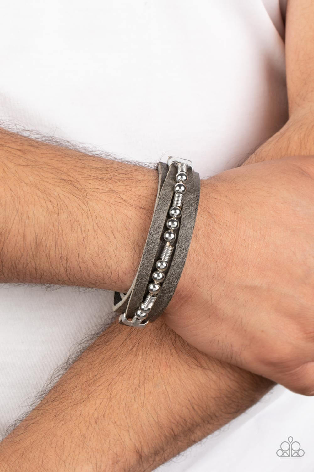 Easy on the Hardware Paparazzi Accessories Silver Bracelet $5 Jewelry with Janet Morgan Bracelets