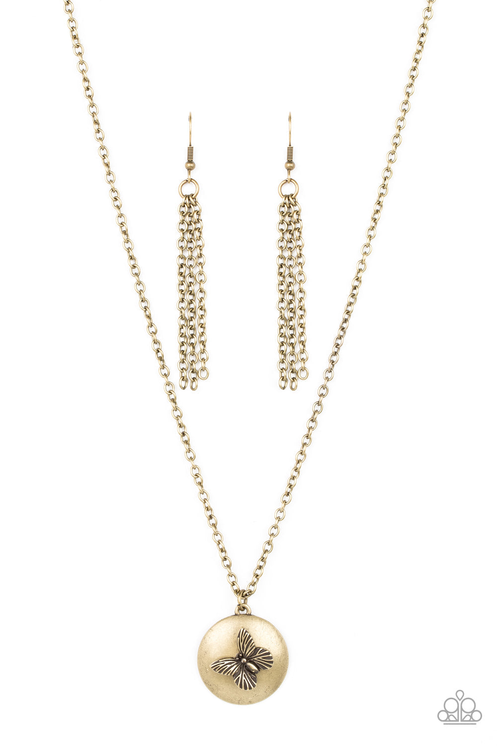 Monarch Meadow - Paparazzi Accessories Brass Necklace $5 Jewelry with Janet Morgan Necklace