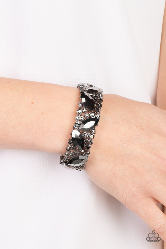 Full Body Chills - Paparazzi Accessories Black Bracelet $5 Jewelry with Janet Morgan Bracelets