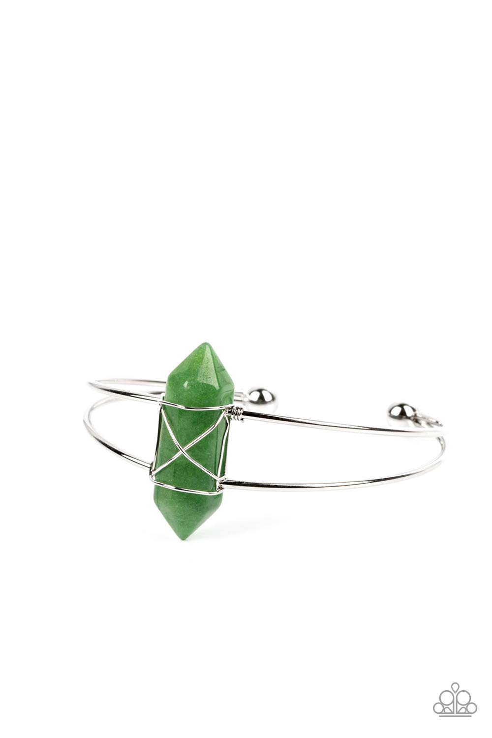 TMST Bling Terra Transcendence - Green Paparazzi Bracelet