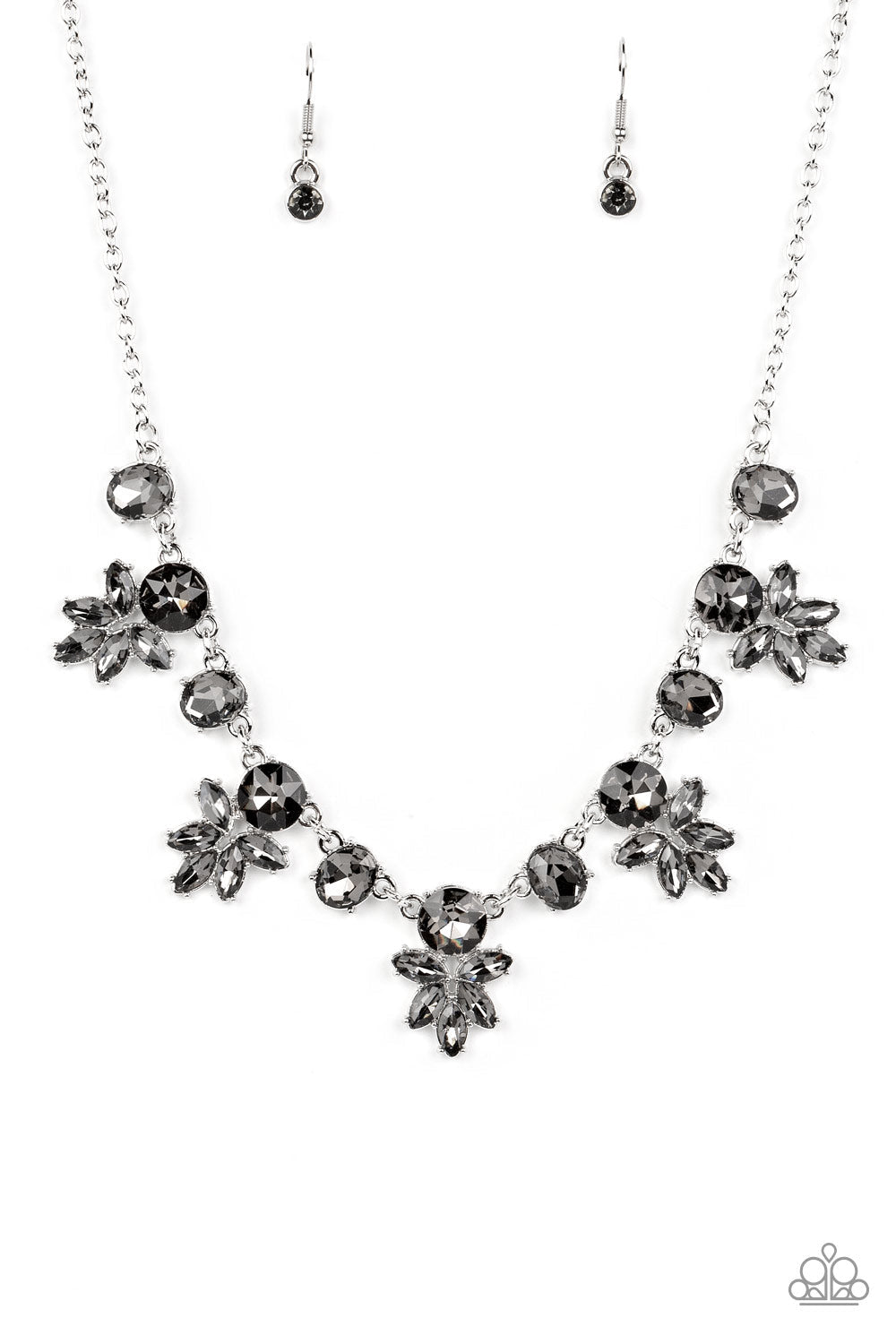 Prismatic Proposal - Silver Paparazzi Accessories Necklace $5 Jewelry with Janet Morgan Necklaces