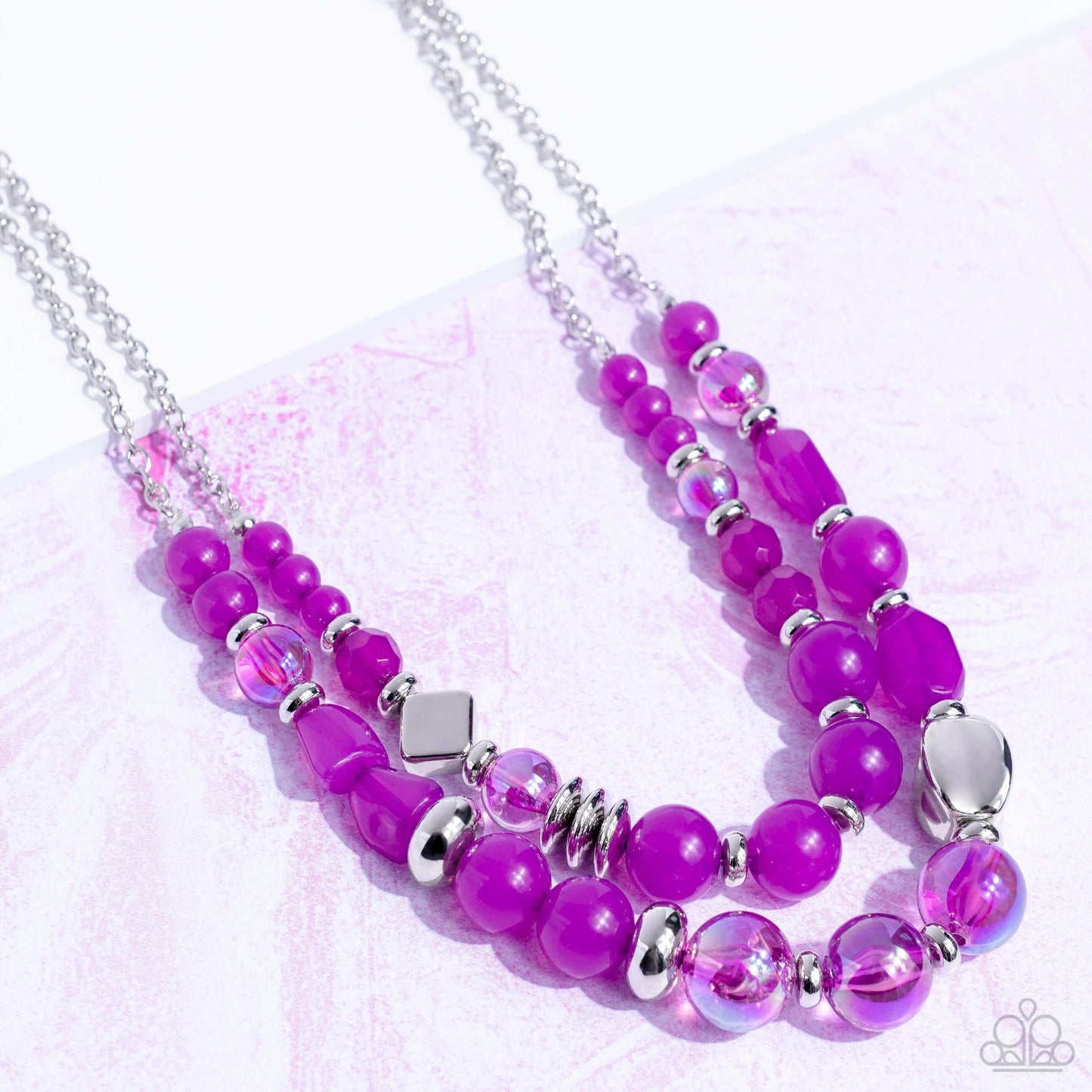 Mere Magic - Purple Paparazzi Accessories Necklace $5 Jewelry with Janet Morgan Necklaces