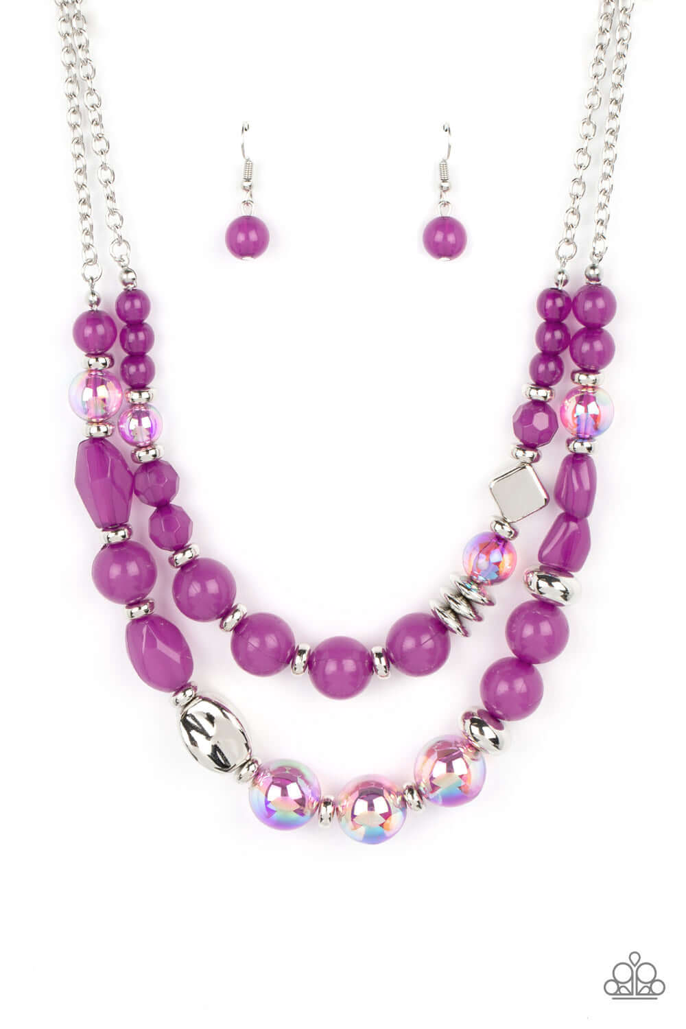 Mere Magic - Purple Paparazzi Accessories Necklace $5 Jewelry with Janet Morgan Necklaces