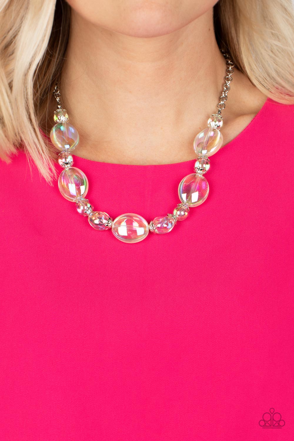 Prismatic Magic - Paparazzi Accessories Multi Necklace $5 Jewelry with Janet Morgan Necklace