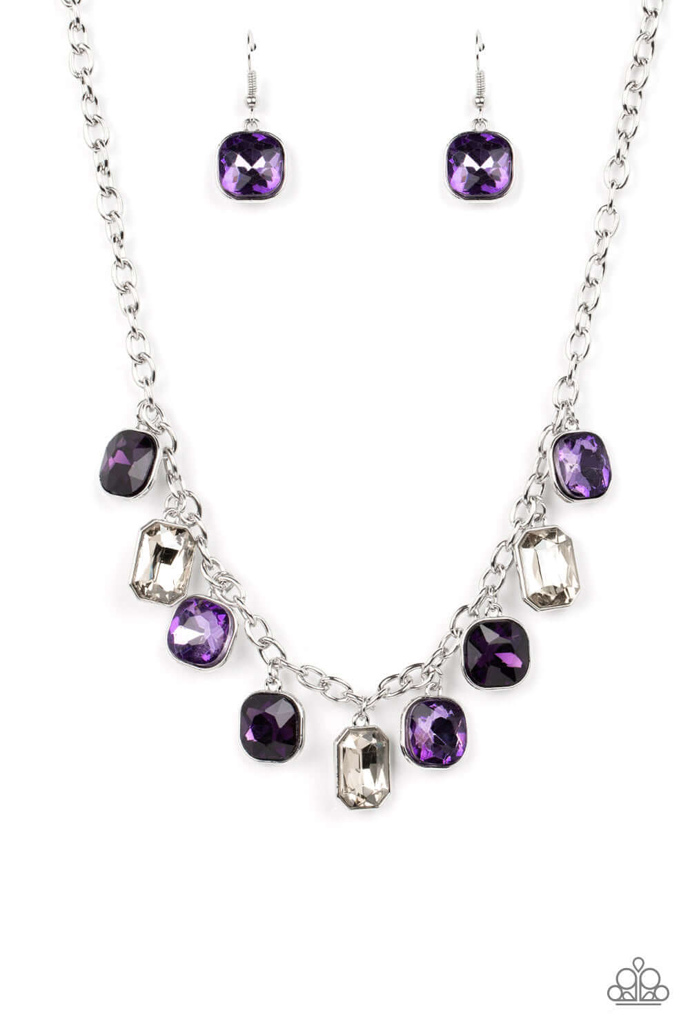 Best Decision Ever - Purple - Paparazzi Accessories Necklace $5 Jewelry with Janet Morgan Necklaces