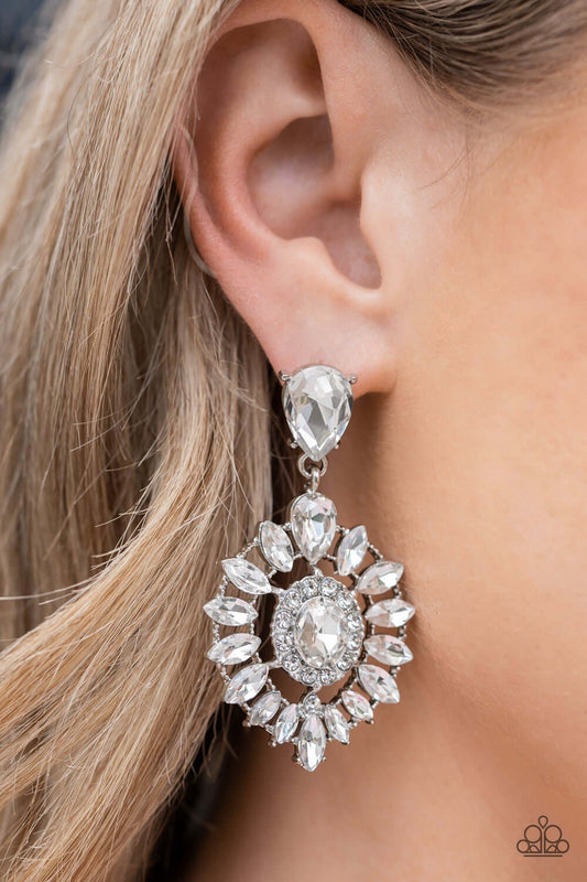 Life of the Party - August My Good LUXE Charm Rhinestone Earrings $5 Jewelry with Janet Morgan Earrings