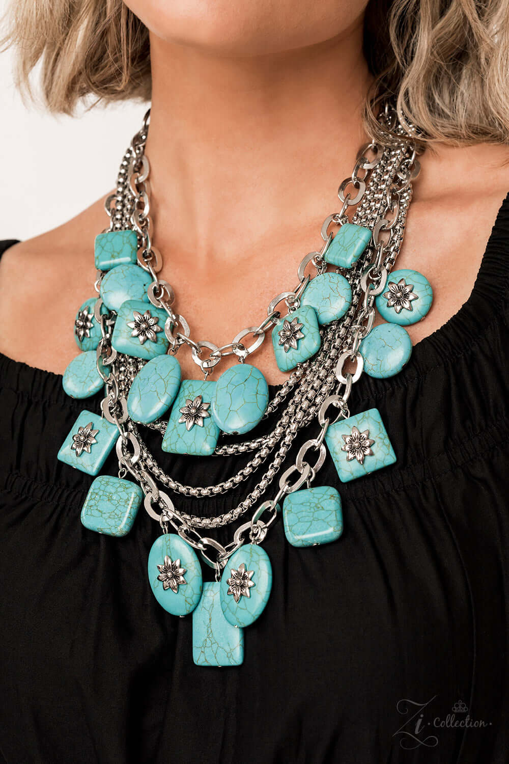 Bountiful Paparazzi Accessories Zi Collection Necklace (2022) $5 Jewelry with Janet Morgan Necklace