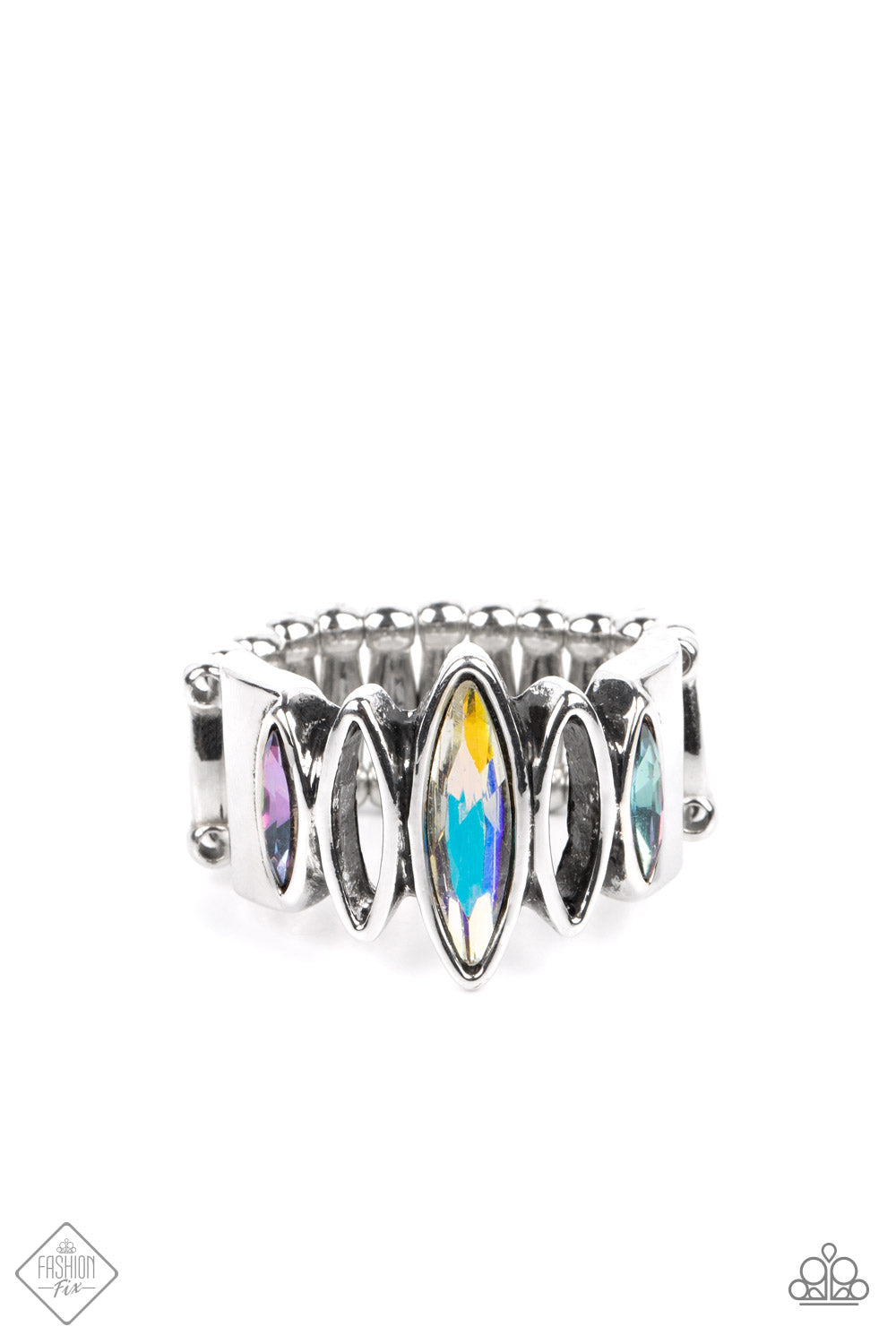 Distant Cosmos - Paparazzi Accessories Multi Ring $5 Jewelry with Janet Morgan rings