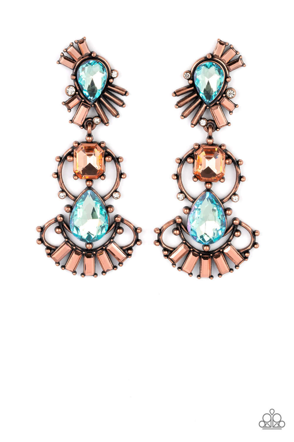 Ultra Universal - Paparazzi Accessories Copper Earrings $5 Jewelry with Janet Morgan Earrings