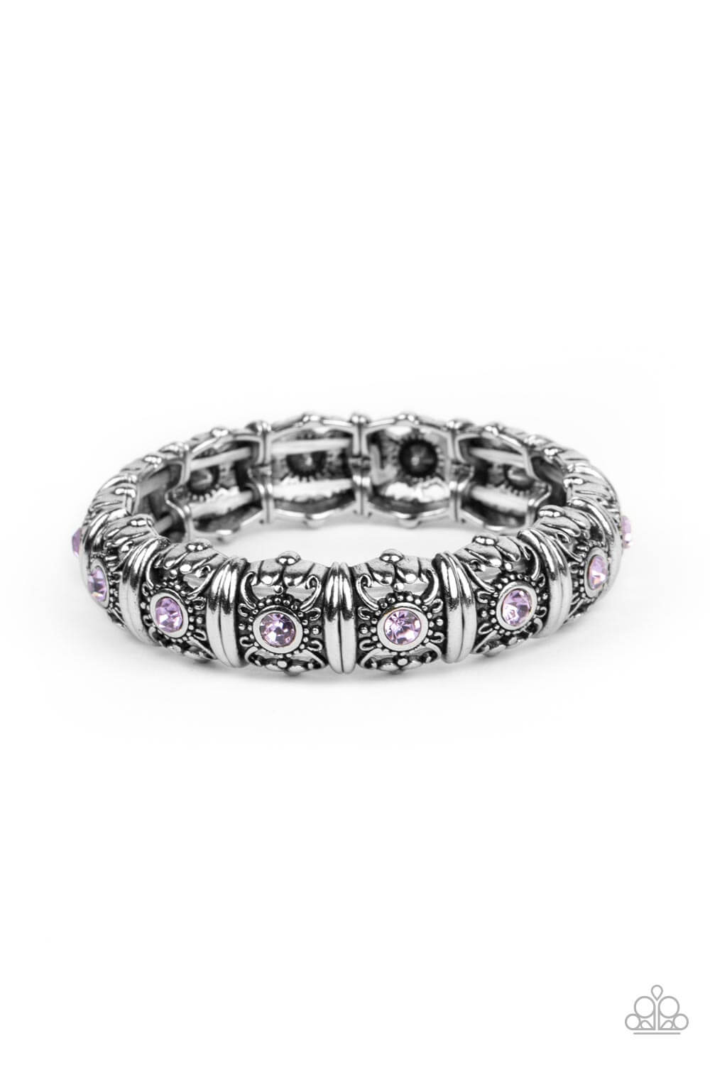 Ageless Glow - Paparazzi Accessories Purple Bracelet $5 Jewelry with Janet Morgan Bracelets