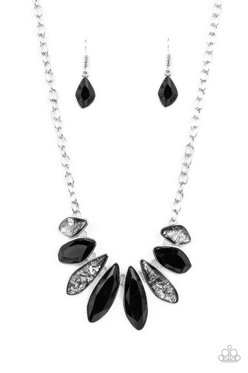 Crystallized Couture - Paparazzi Accessories Black Necklace $5 Jewelry with Janet Morgan Necklace