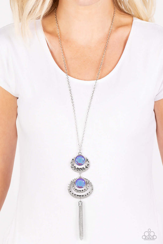 Limitless Luster - Paparazzi Accessories Purple Necklace $5 Jewelry with Janet Morgan Necklaces