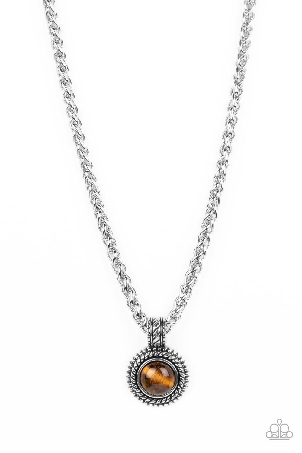 Pendant Dreams - Paparazzi Accessories Brown Necklace $5 Jewelry with Janet Morgan Necklace