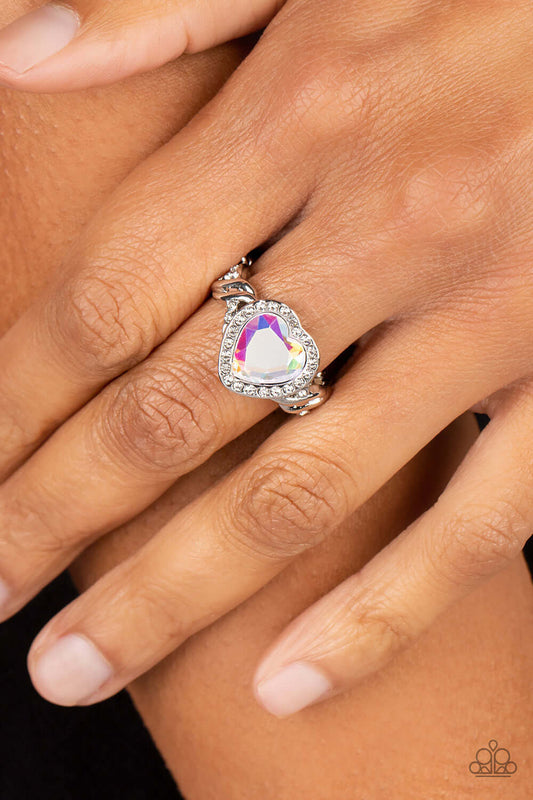 Committed to Cupid - Paparazzi Accessories Multi Heart Ring $5 Jewelry with Janet Morgan rings