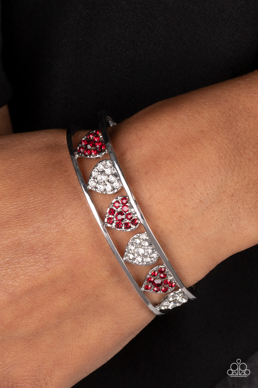 Decadent Devotion - Paparazzi Accessories Red Bracelet $5 Jewelry with Janet Morgan Bracelets