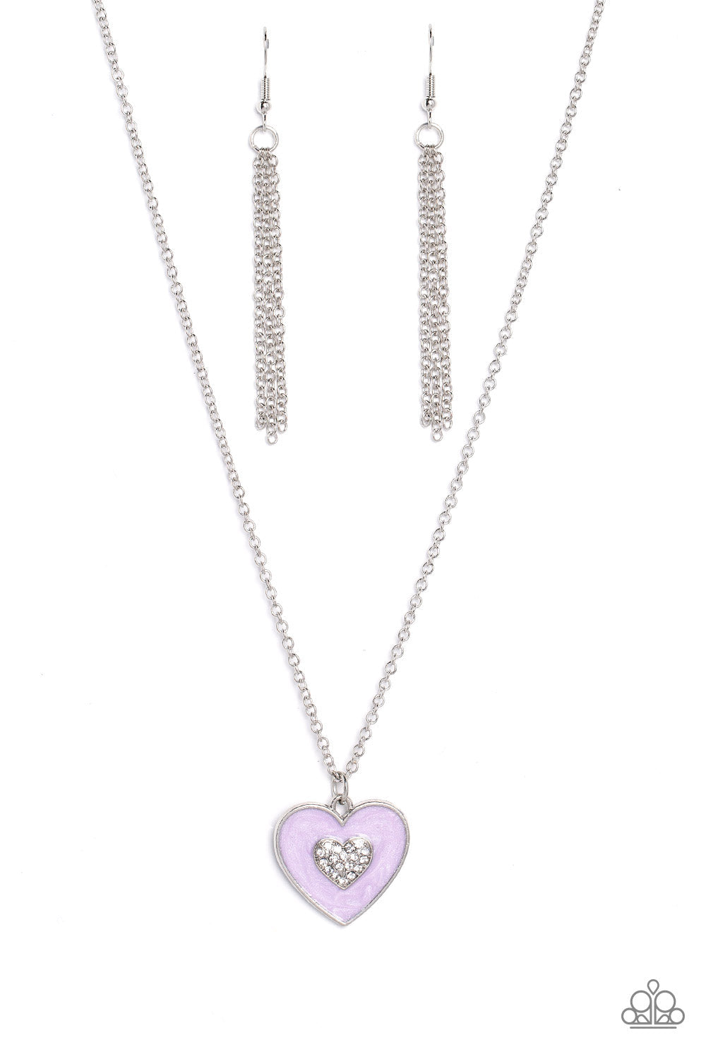 So This Is Love - Purple Paparazzi Accessories Necklace $5 Jewelry with Janet Morgan Necklaces