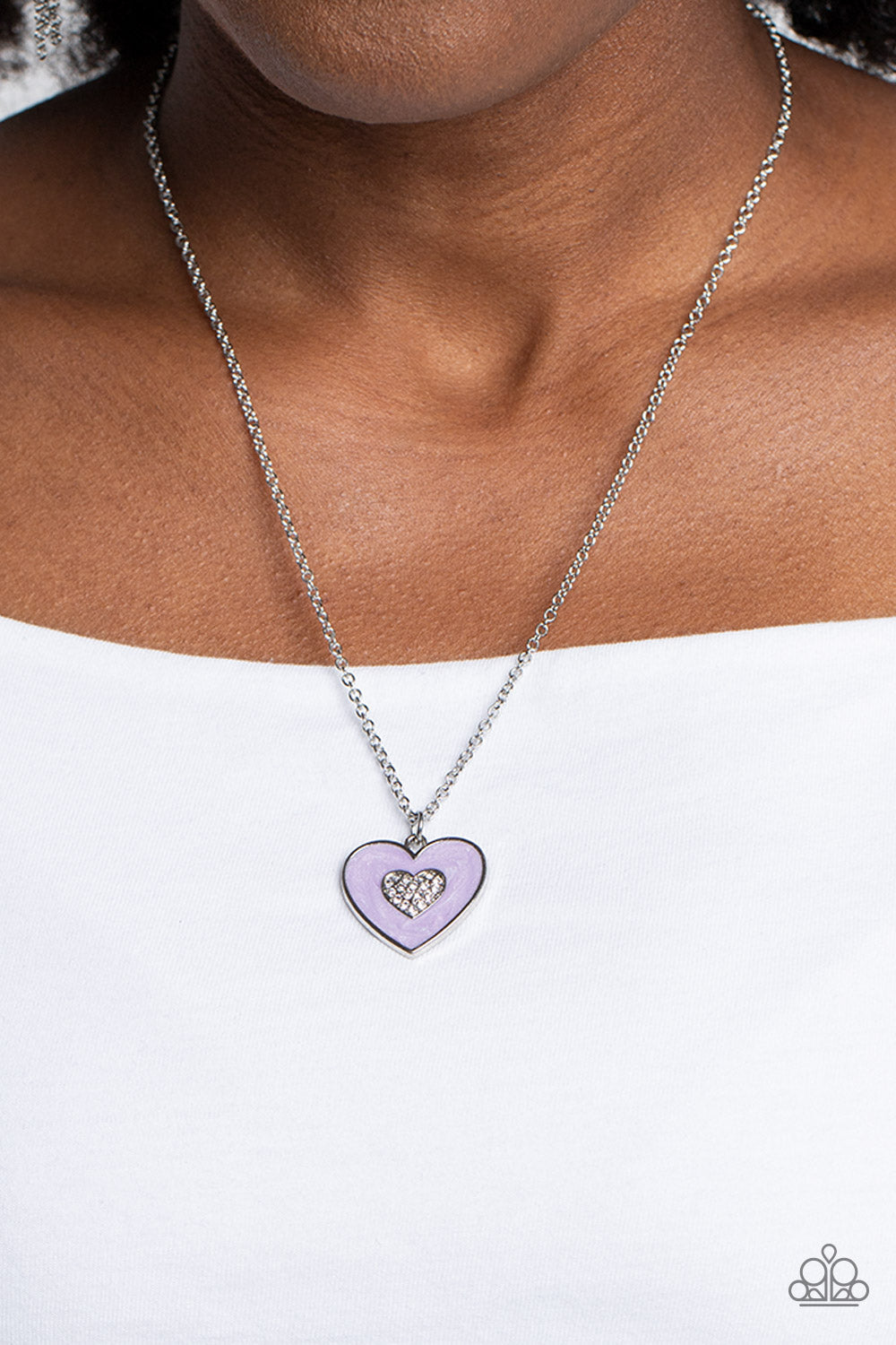 So This Is Love - Purple Paparazzi Accessories Necklace $5 Jewelry with Janet Morgan Necklaces