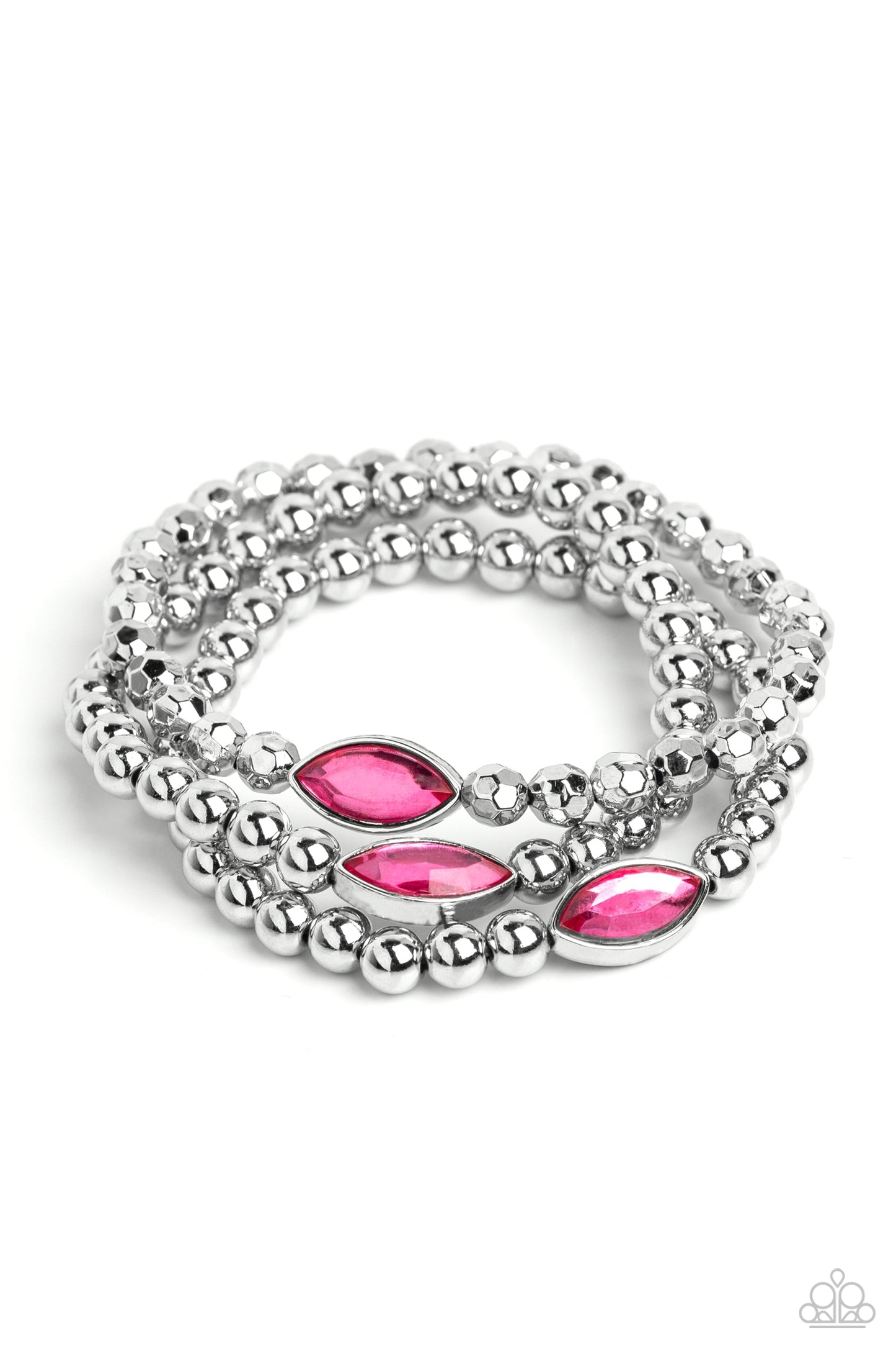 Twinkling Team - Pink Paparazzi Bracelet $5 Jewelry with Janet Morgan Bracelets