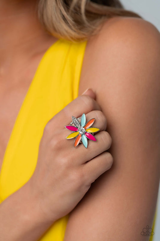 Lily Lei - Multi Paparazzi Life of the Party Ring $5 Jewelry with Janet Morgan Rings