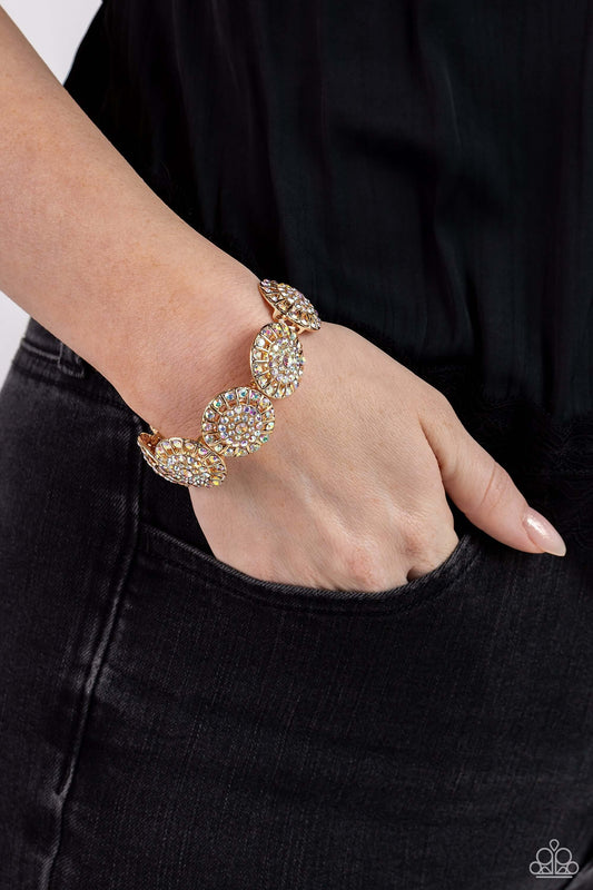 Executive Elegance - Multi Paparazzi Bracelet $5 Jewelry with Janet Morgan Bracelets