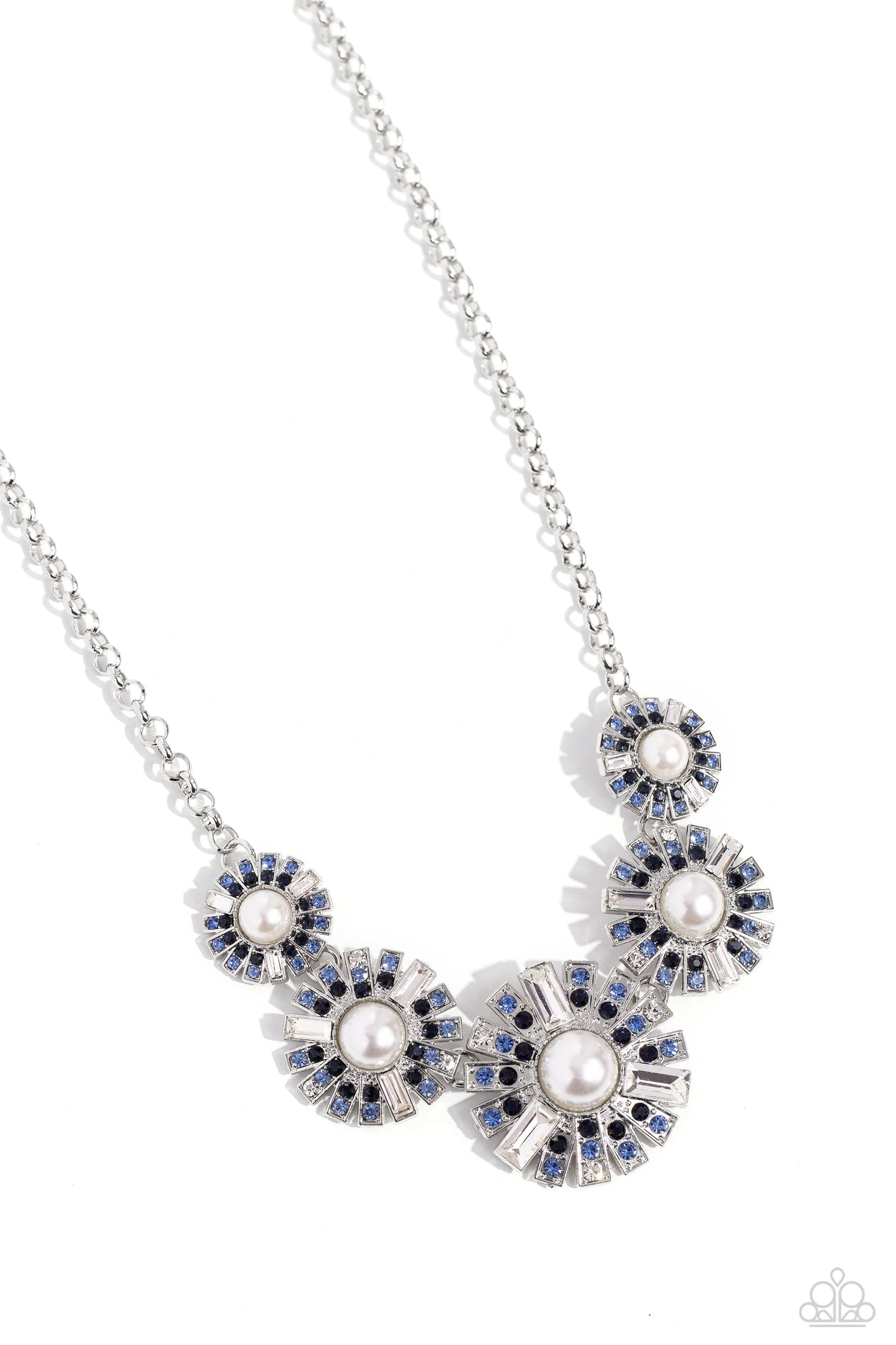 Gatsby Gallery - Blue Paparazzi Necklace $5 Jewelry with Janet Morgan Necklaces