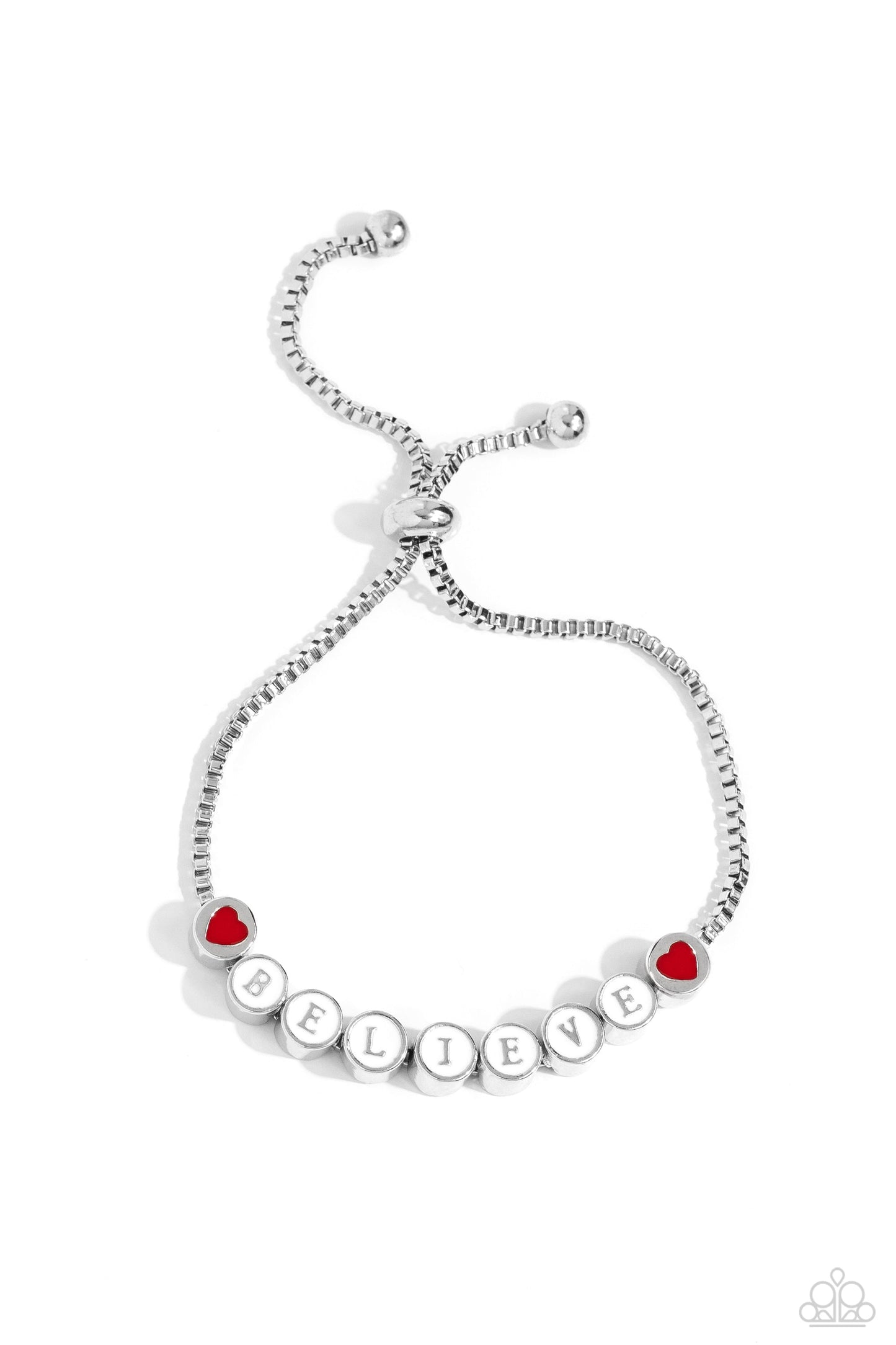 I Cant Believe It! - White Paparazzi Faith Necklace $5 Jewelry with Janet Morgan Bracelets