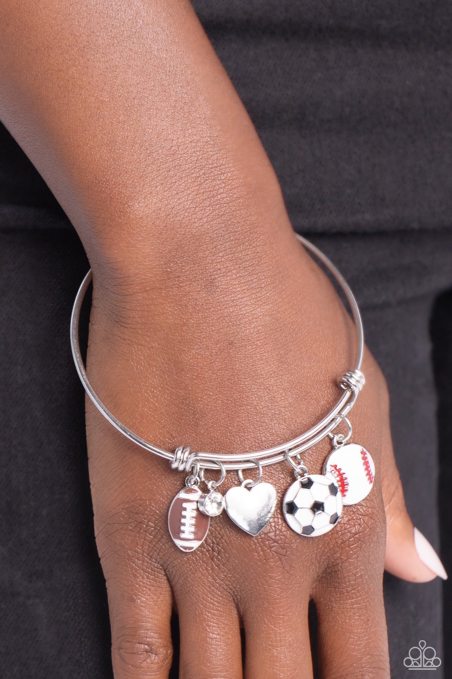 Seize the Sports - Multi Paparazzi Bracelets $5 Jewelry with Janet Morgan Bracelets