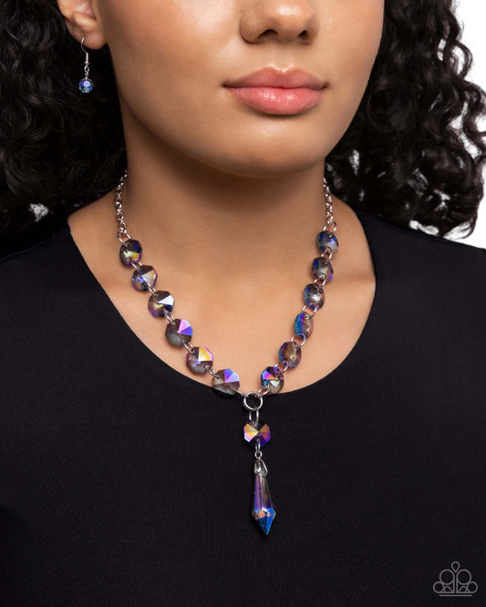 Celestial Class - Blue Paparazzi Necklace $5 Jewelry with Janet Morgan Jewelry