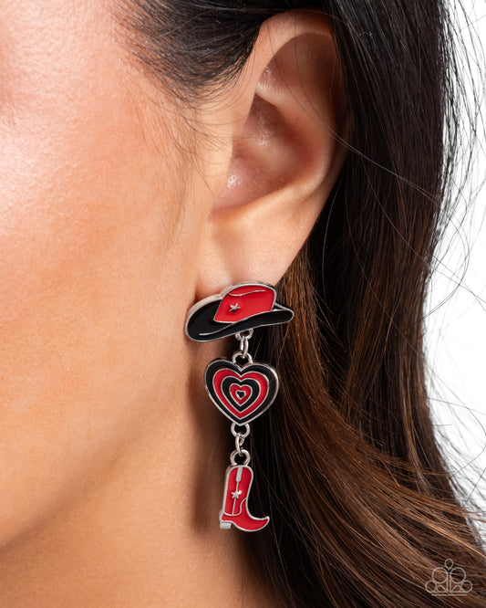 PREORDER ~ Swing Dance Delight - Multi Paparazzi Westerm Earrings