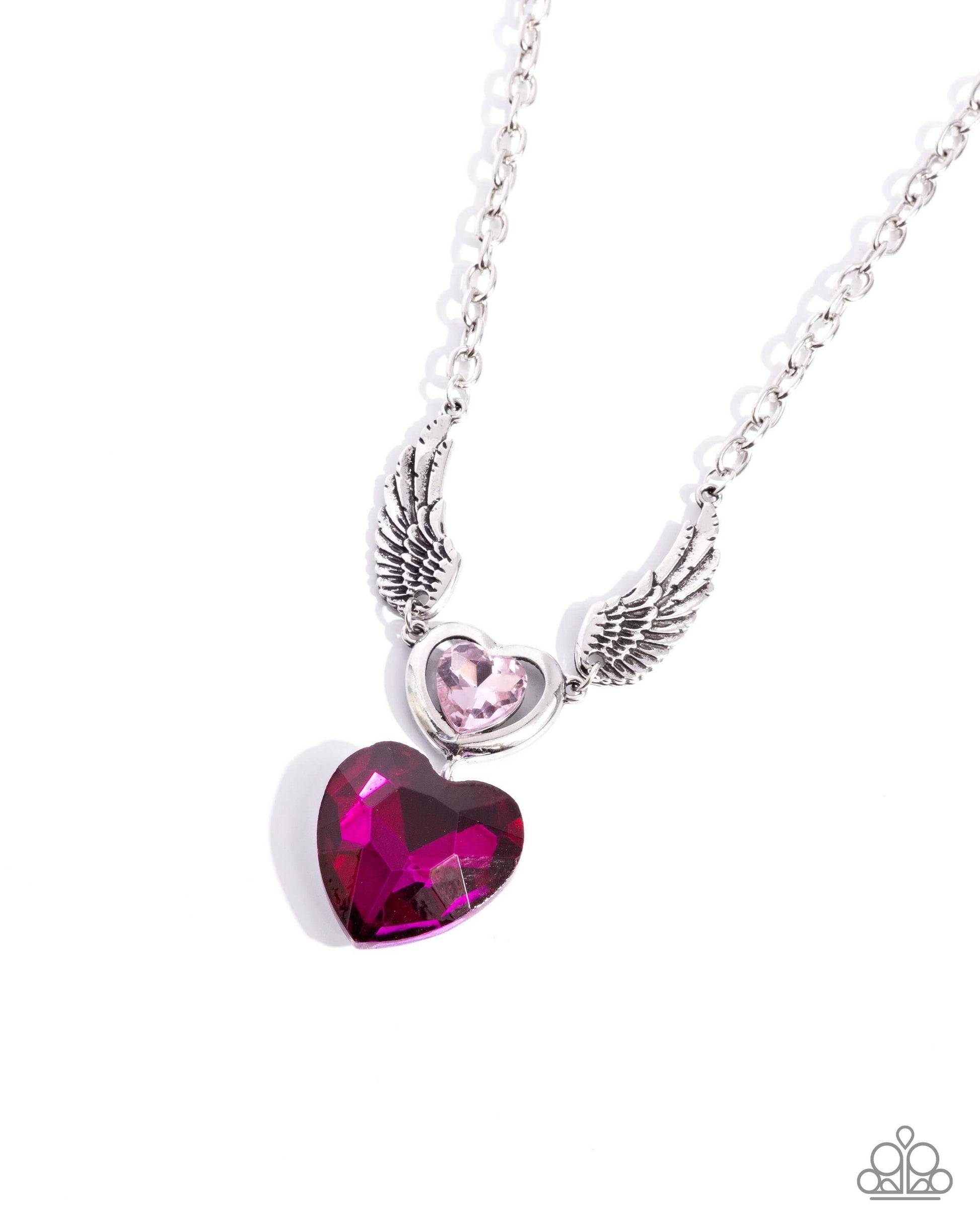 Customer Satisfaction - Pink Paparazzi Heart Necklace $5 Jewelry with Janet Morgan Necklace