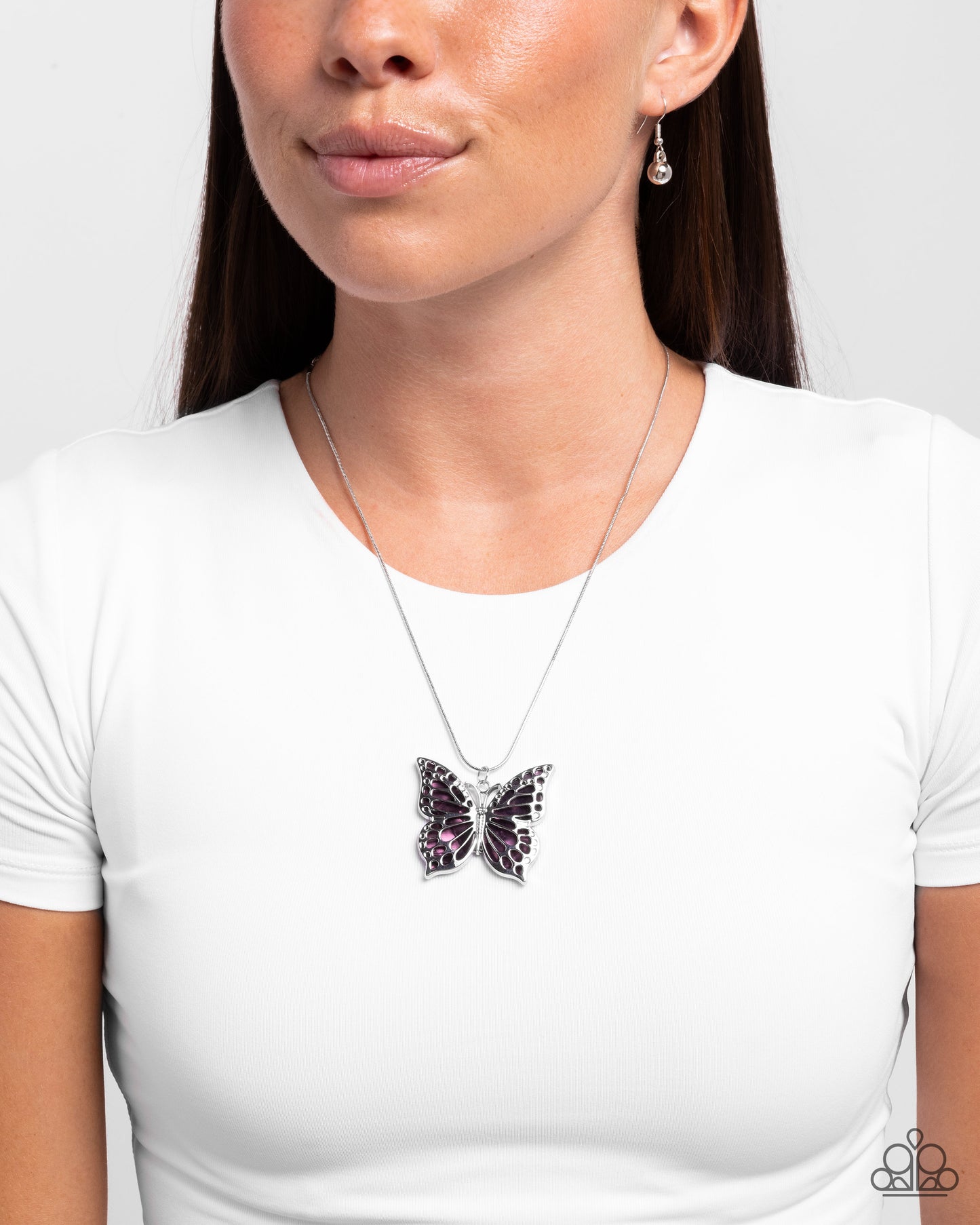 PREORDER ~ Magical Metamorphosis - Purple Paparazzi Necklace