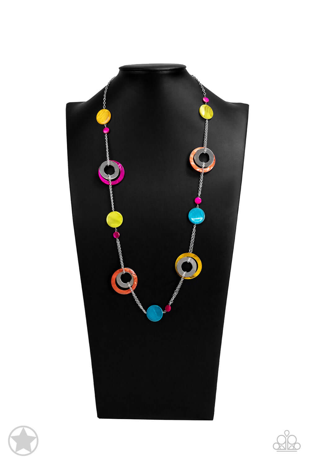 Kaleidoscopically Captivating Paparazzi Accessories Necklace $5 Jewelry with Janet Morgan Necklaces