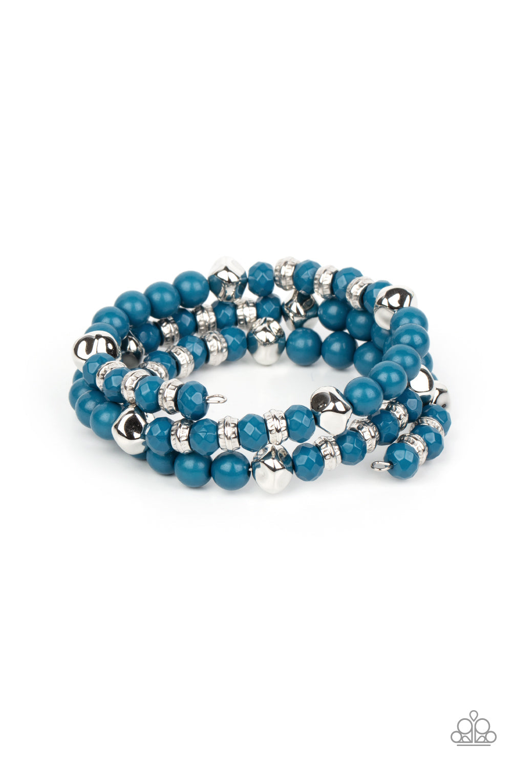 TMST Bling Vibrant Verve - blue - Paparazzi bracelet