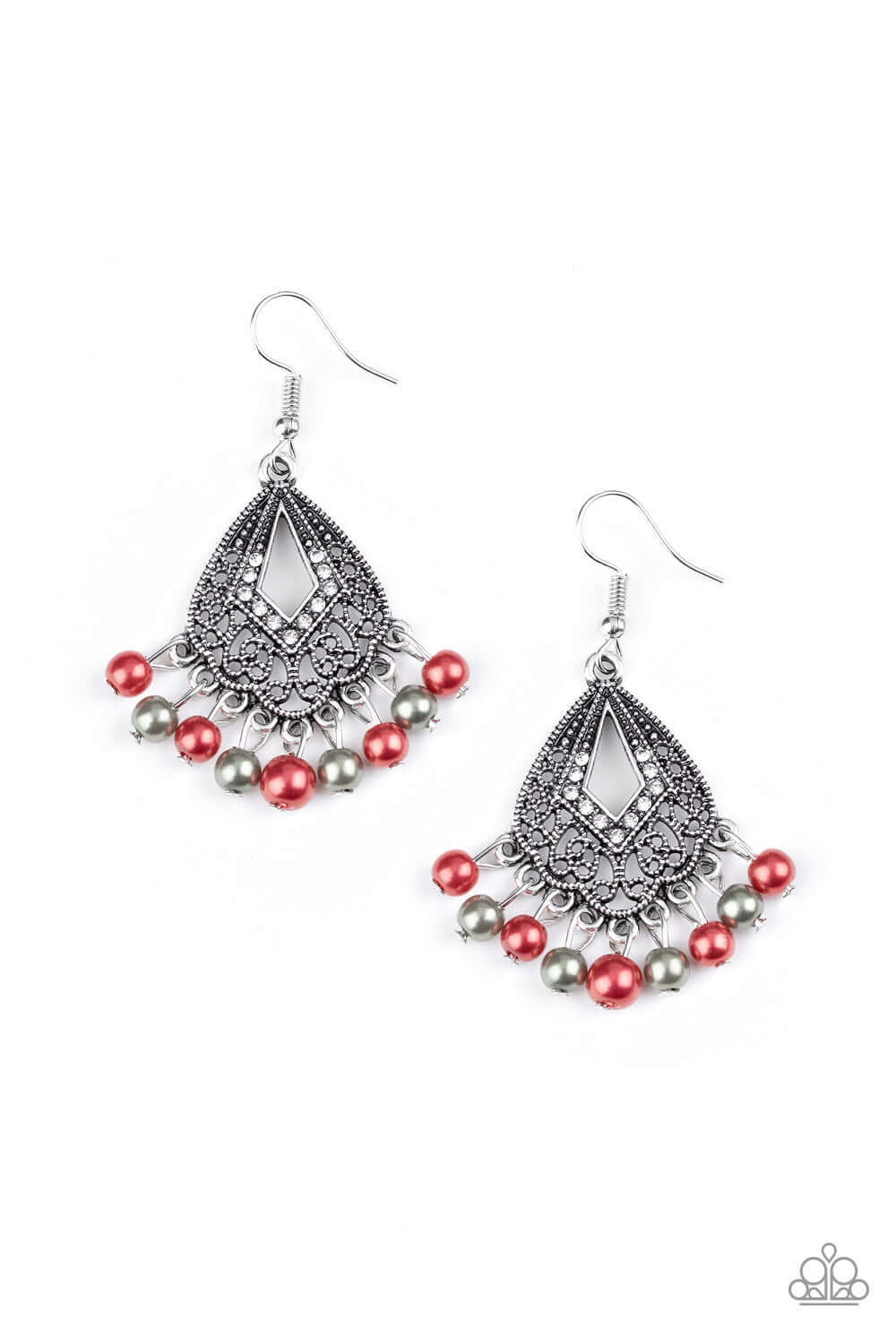 Gracefully Gatsby - Multi Paparazzi Accessories Earring $5 Jewelry with Janet Morgan Earrings