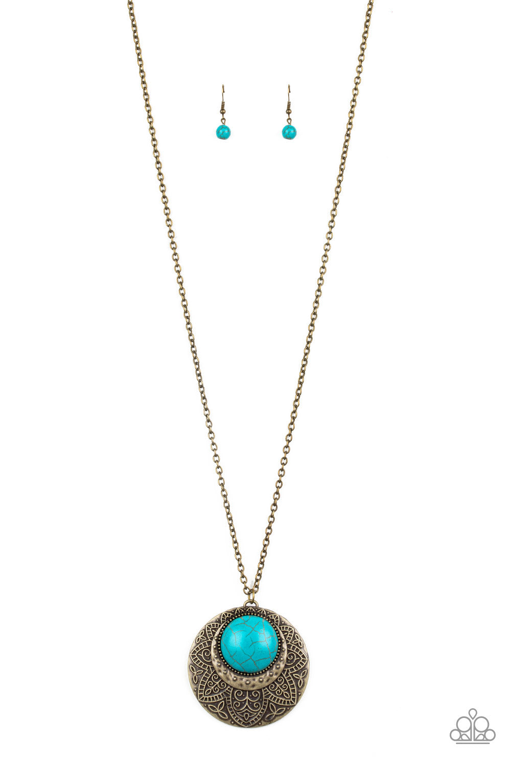 Medallion Meadow - Brass $5 Jewelry with Janet Morgan Necklaces