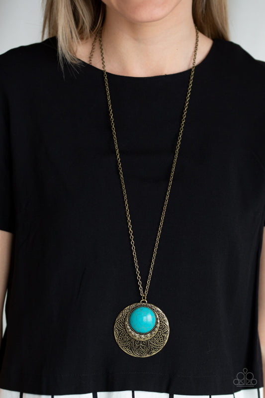 Medallion Meadow - Brass $5 Jewelry with Janet Morgan Necklaces